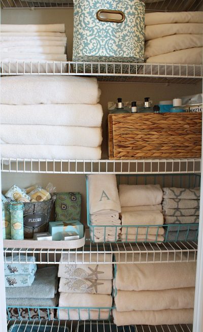 Simple Steps For Organizing The Linen Closet Like A Professional