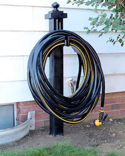 DIY Garden Hose Holder