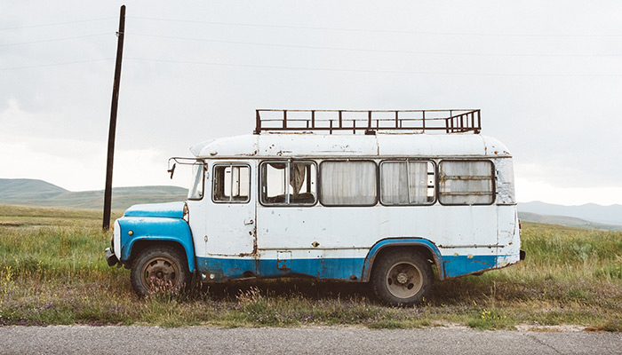 old RV for renovation