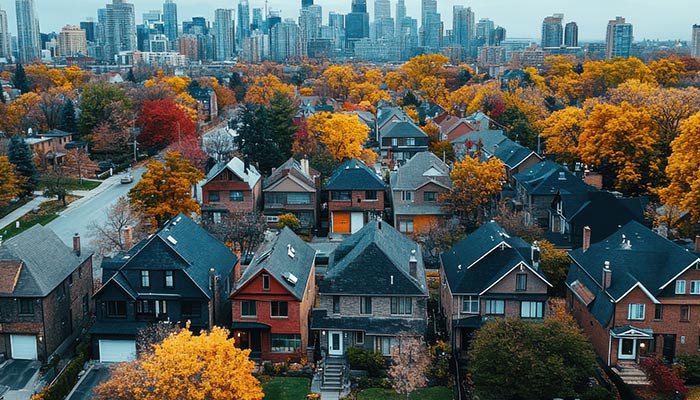 beautiful suburban living space