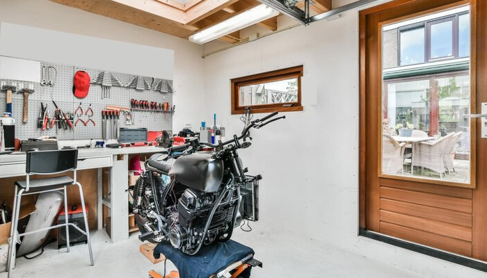 interior of home garage