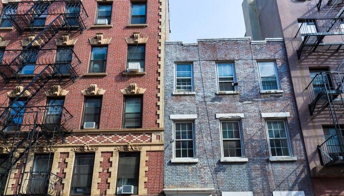 view of old buildings