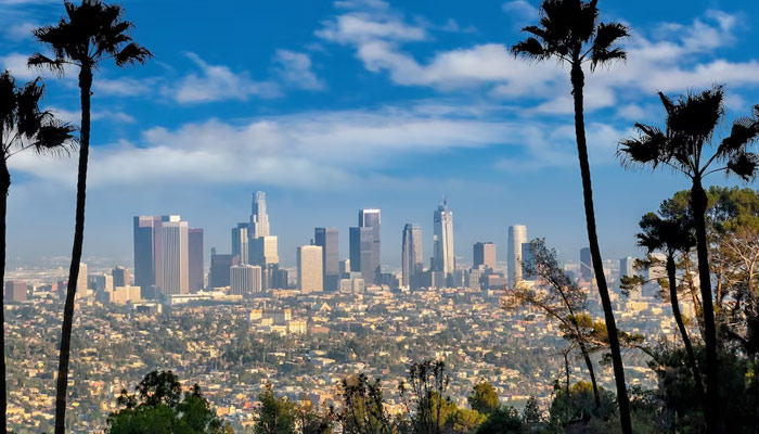 city skyline of West Hollywood